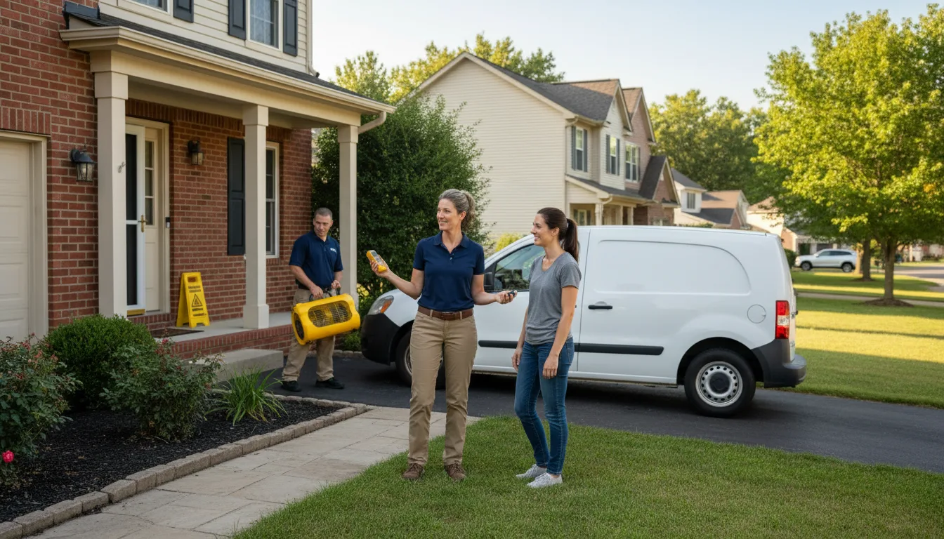 Residential water damage restoration in Ruby Valley, NV